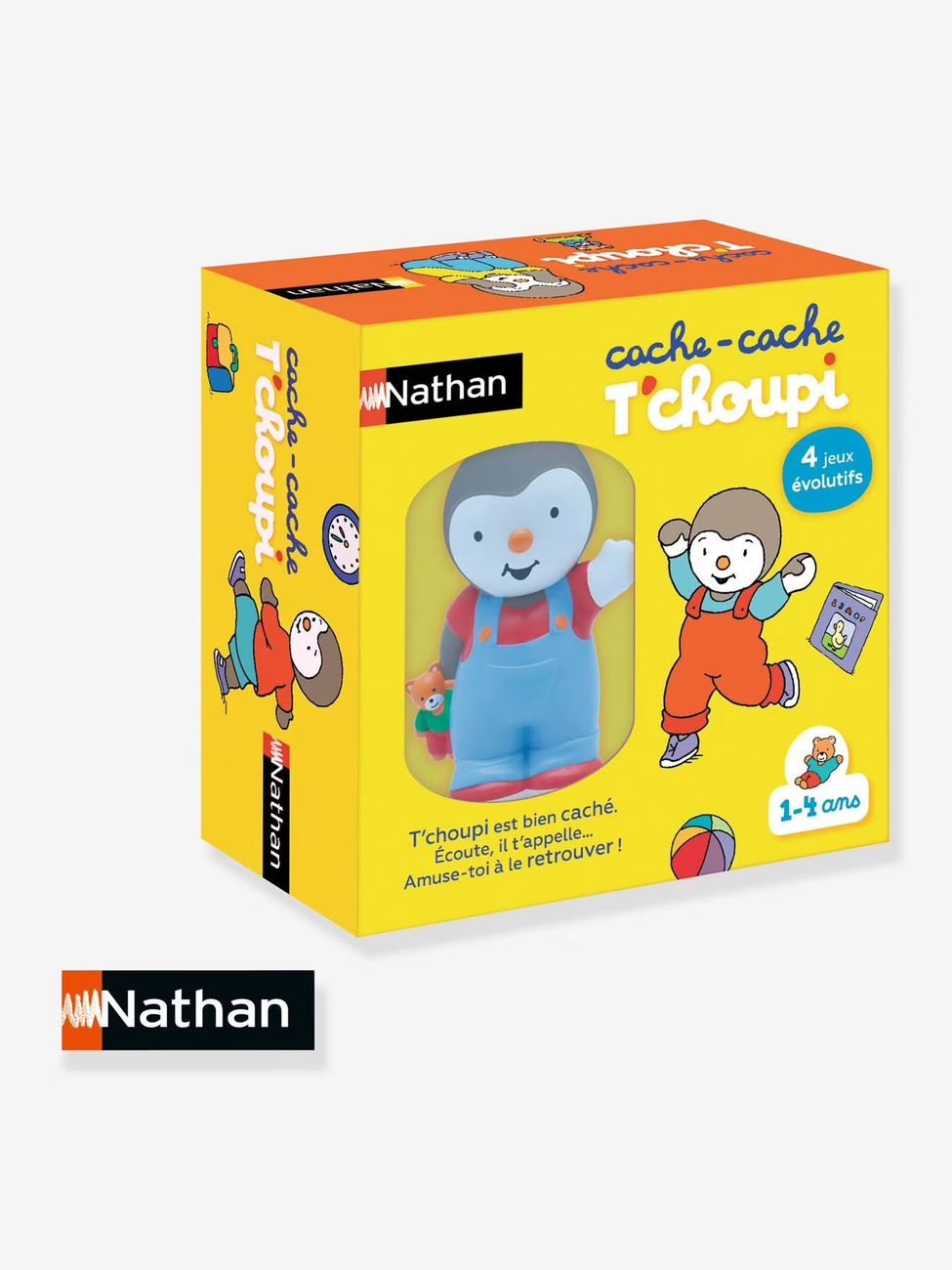 Cache-cache T'choupi jaune (Nathan) - Image 1