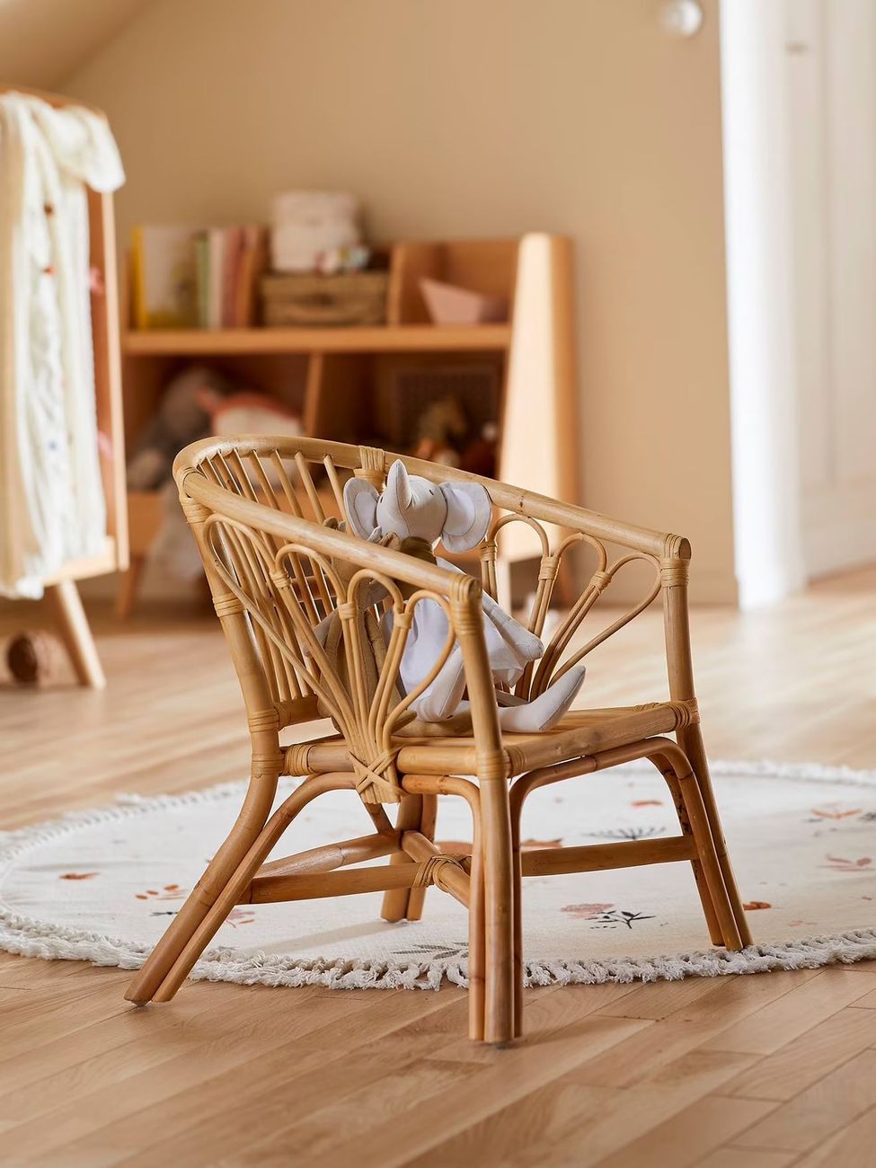 Petit fauteuil rotin rotin (Vertbaudet) - Couverture