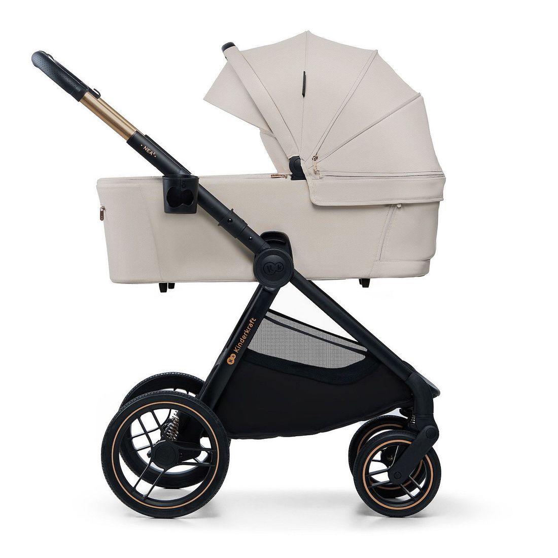 Poussette polyvalente NEA 2 beige (Kinderkraft) - Image 3