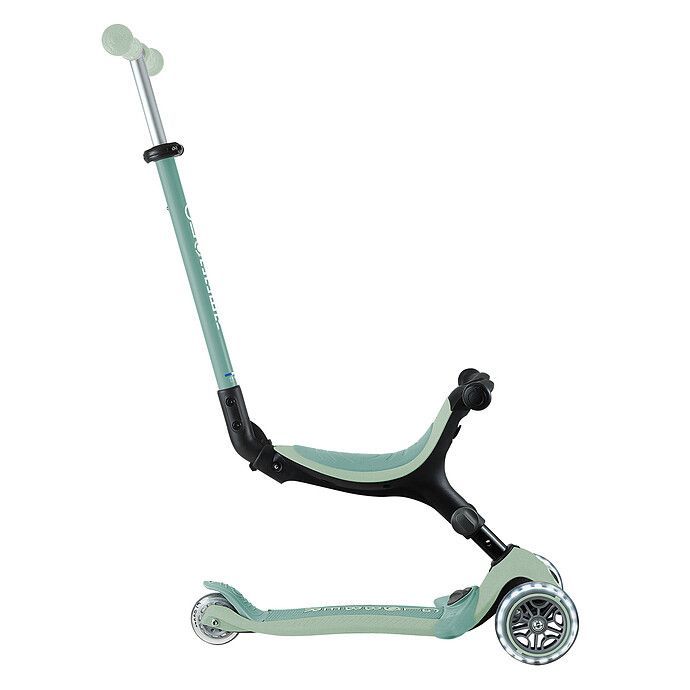 Trottinette Evolutive Go Up Active Lights Ecologic - Pistache (Globber) - Image 4
