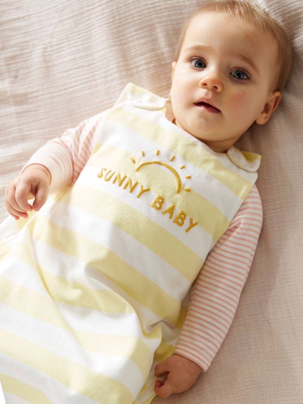 Gigoteuse été BÉBÉ D'ÉTÉ jaune (Vertbaudet) - Image 1