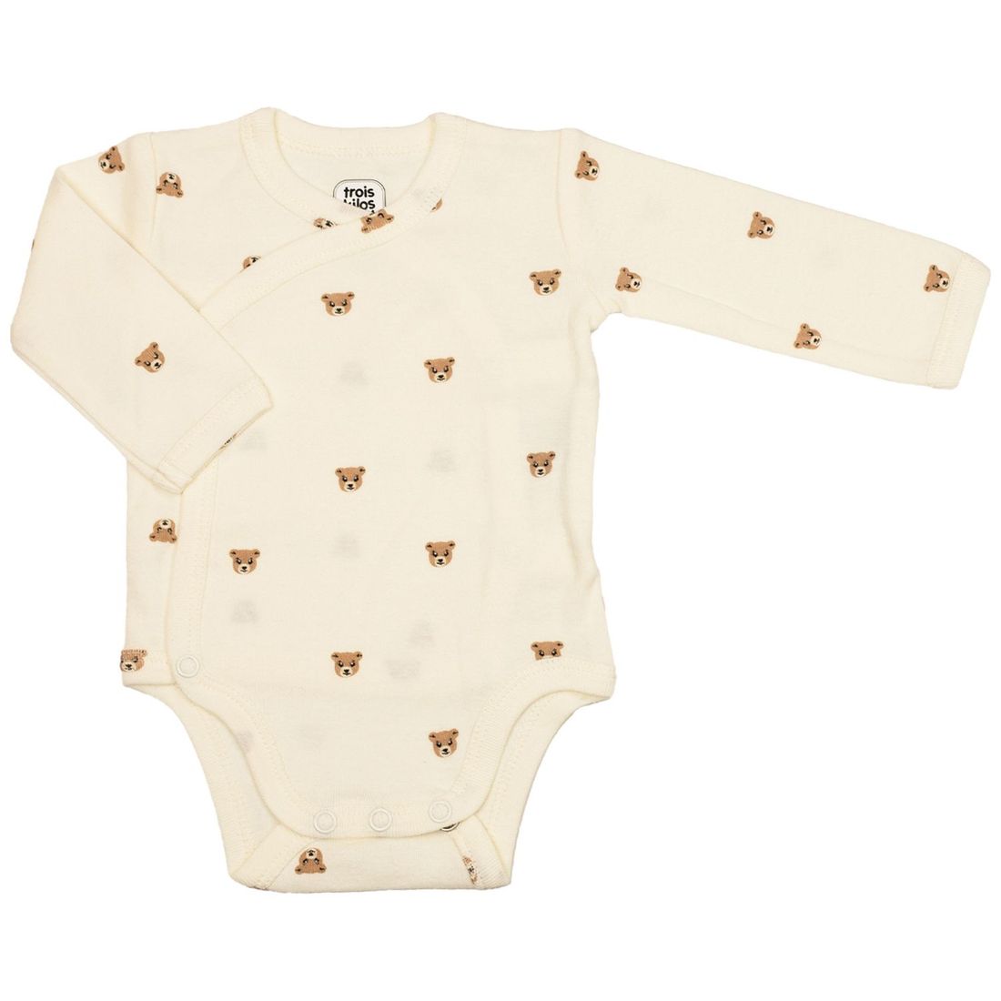Lot de 2 bodies Ours Moka (1 mois) (Trois Kilos Sept) - Image 4