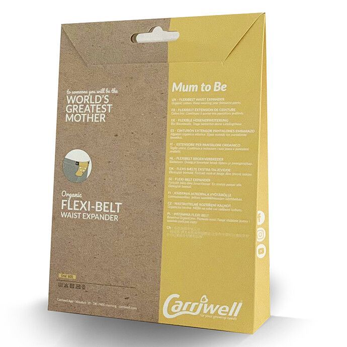 Lot de 3 Extensions de Ceinture Flexibelt - Noir, Bleu Marine et Blanc (Carriwell) - Image 8