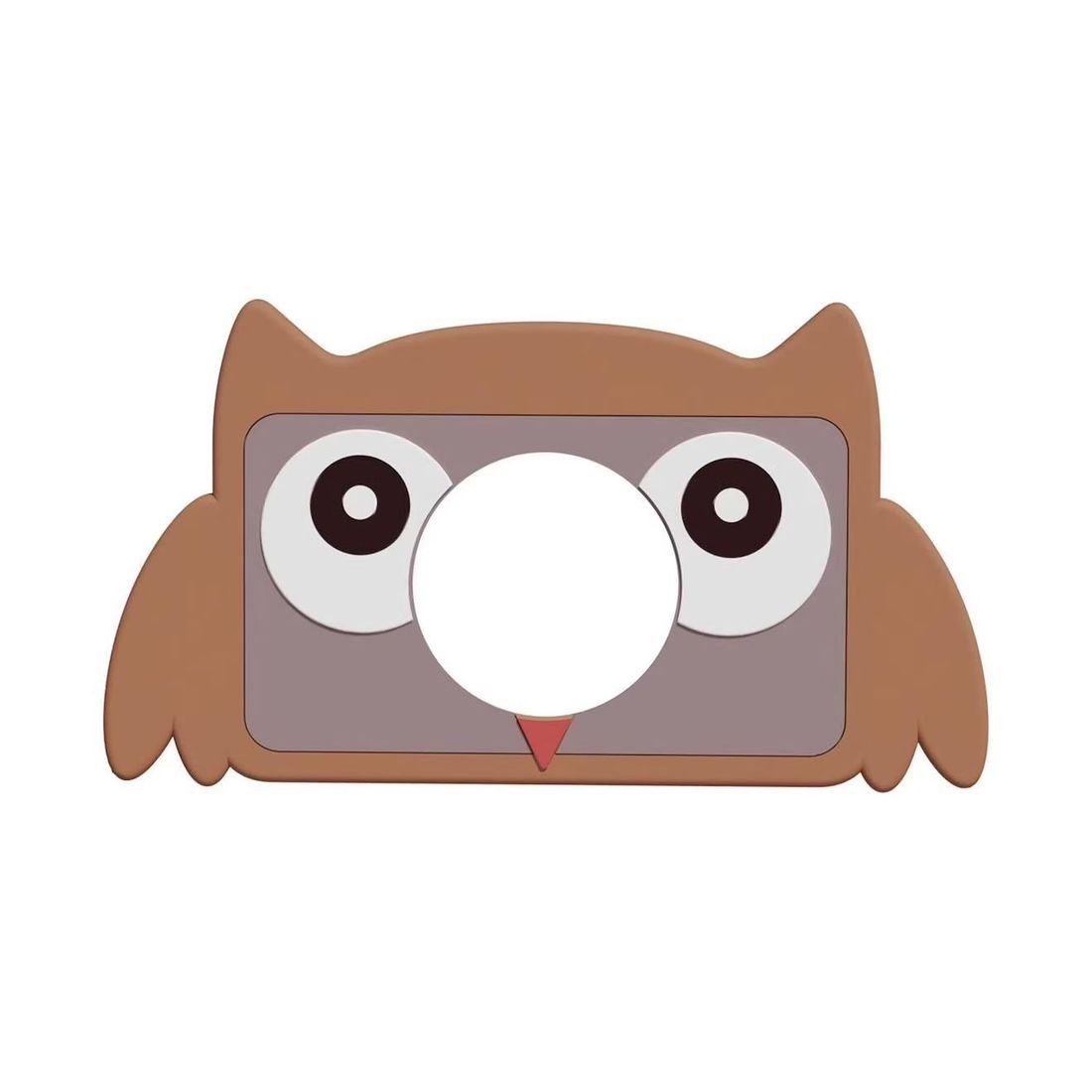 Housse En Silicone Hibou Brun Clair (The-Zoo-Family) - Couverture