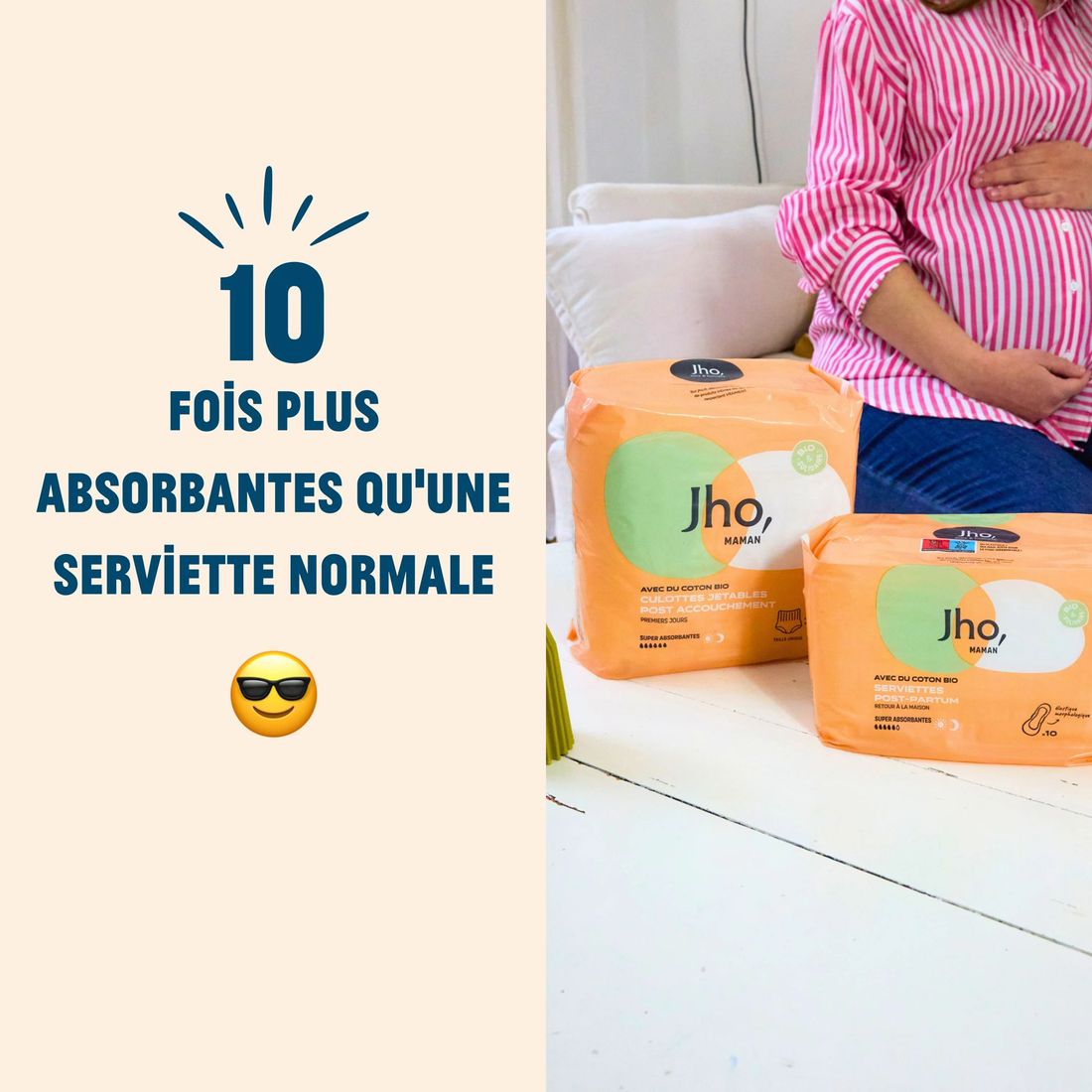 Culottes jetables post-accouchement (Jho) - Image 4