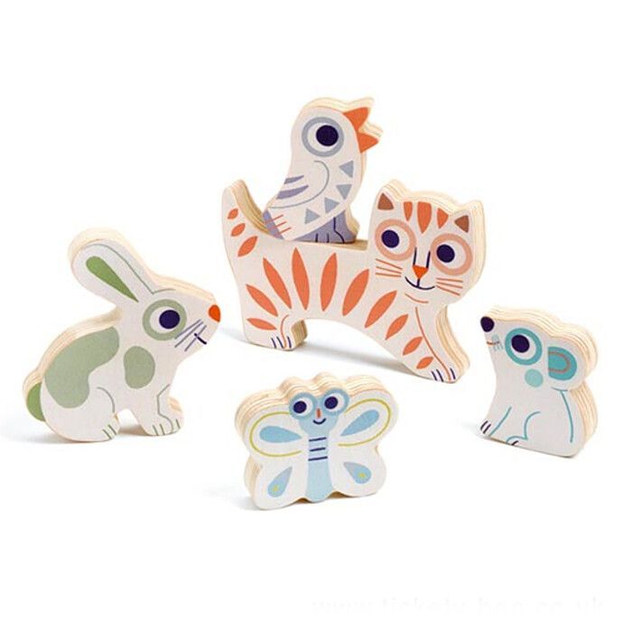 Puzzle Encastrable Babyanimali (Djeco) - Image 2