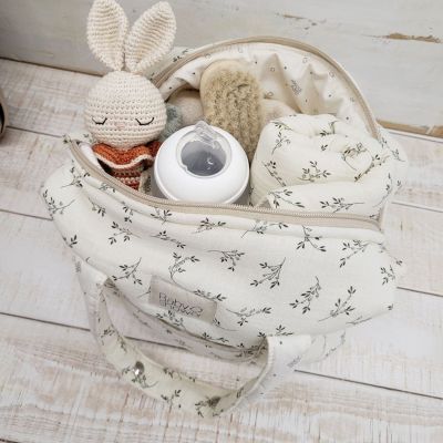 Sac à poussette Camila Olive Bloom (Babyshower) - Image 3