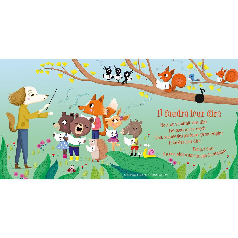Livre Musical Mon Premier Cabrel (playBac) - Image 3