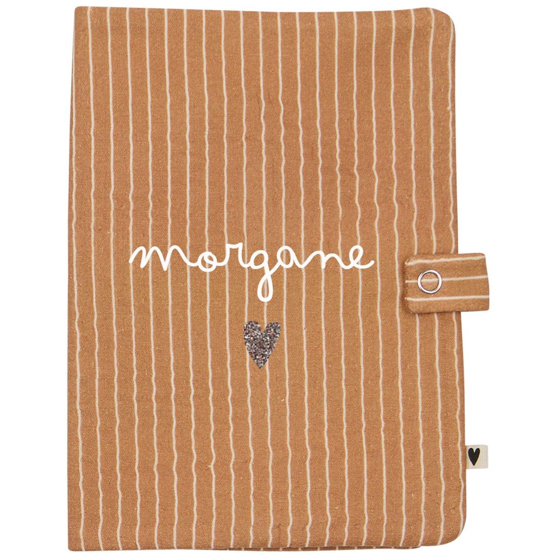 Protège carnet de santé Rayures Fines (personnalisable) (Atelier Wagram) - Image 6