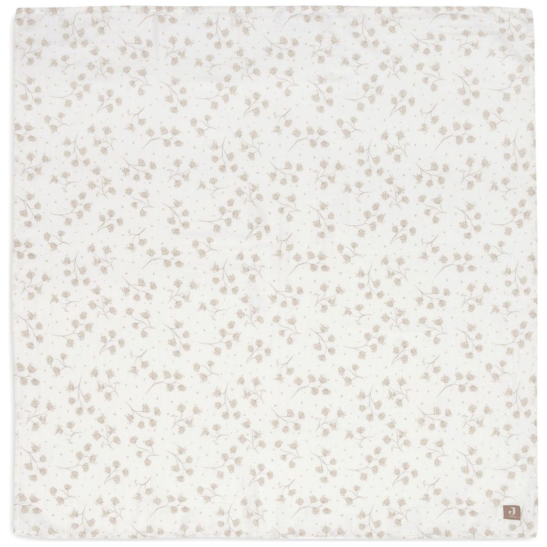 Lot de 2 maxi-langes en coton Leafy Dreams (115 x 115 cm) (Jollein) - Image 6