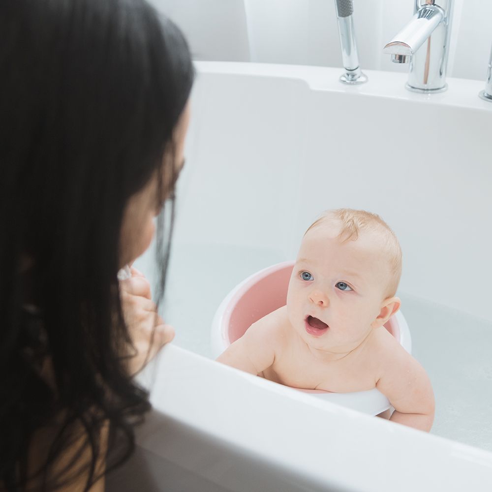Siège de bain rose clair (Angelcare) - Image 1