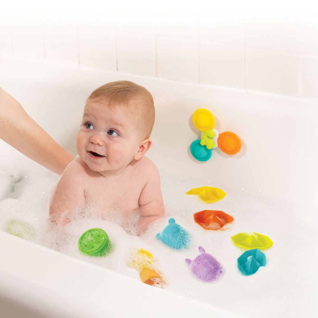 Coffret de bain en silicone (Infantino) - Image 1