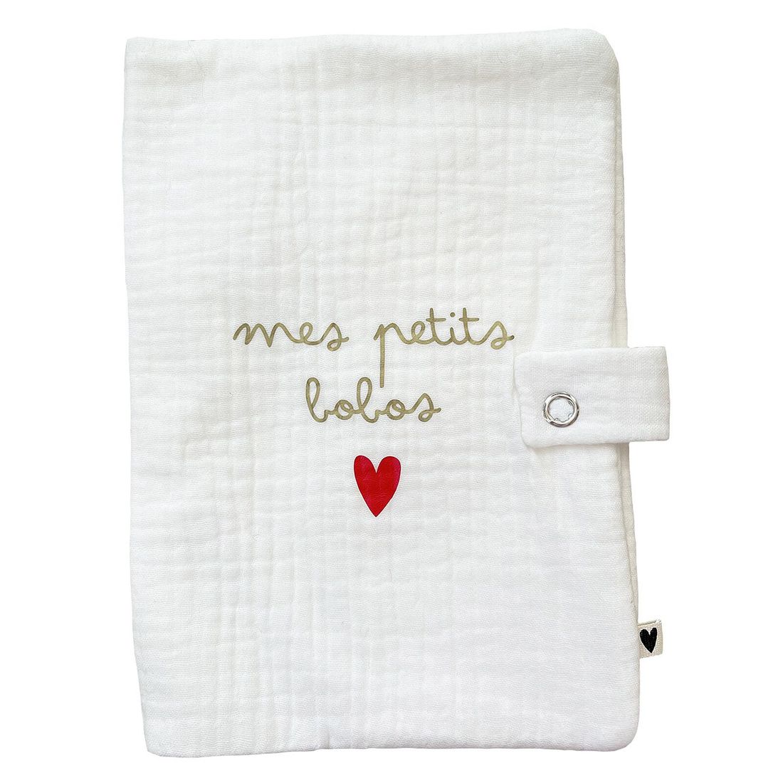 Protège-carnet de Santé - Ecru Mes Petits Bobos (Atelier Wagram) - Couverture