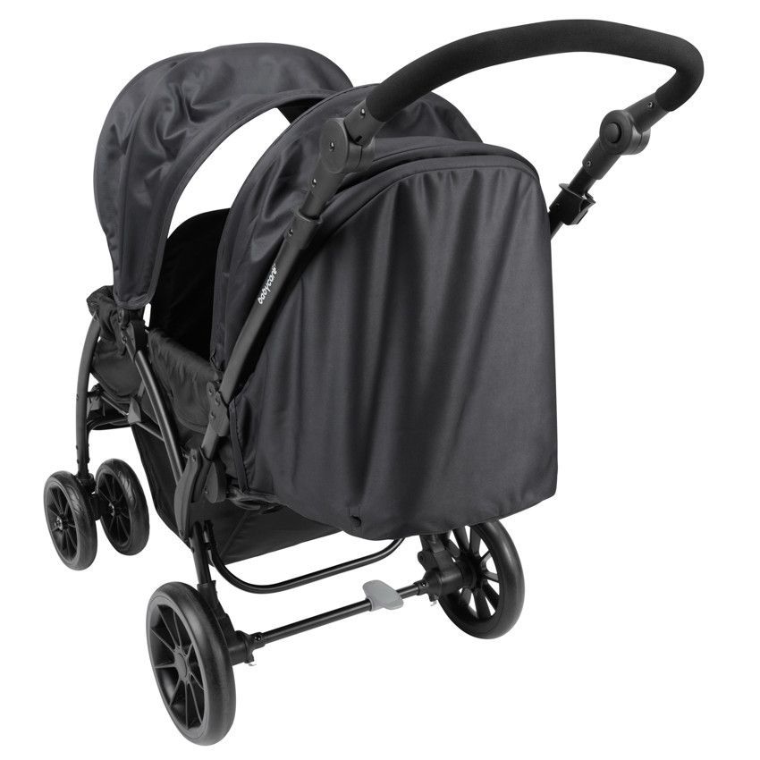 Poussette double pour enfants d'âge rapproché noir - Noir (Babycare) - Image 3