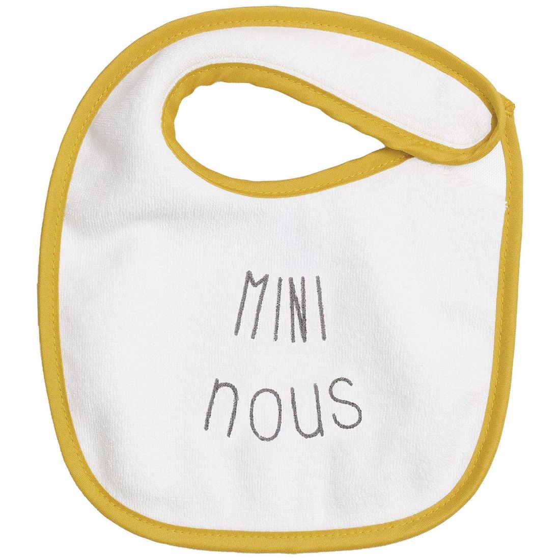 Lot de 6 bavoirs de naissance Mot Tendres (Trois Kilos Sept) - Image 4