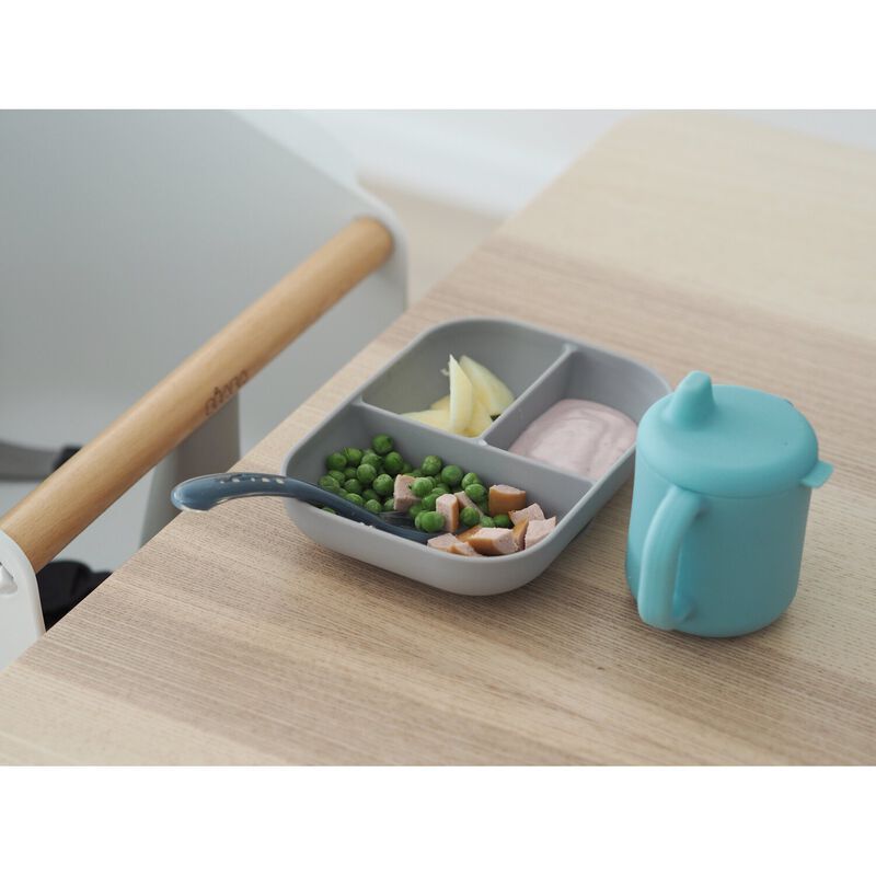 Tasse d'apprentissage silicone Bleu (Béaba) - Image 5