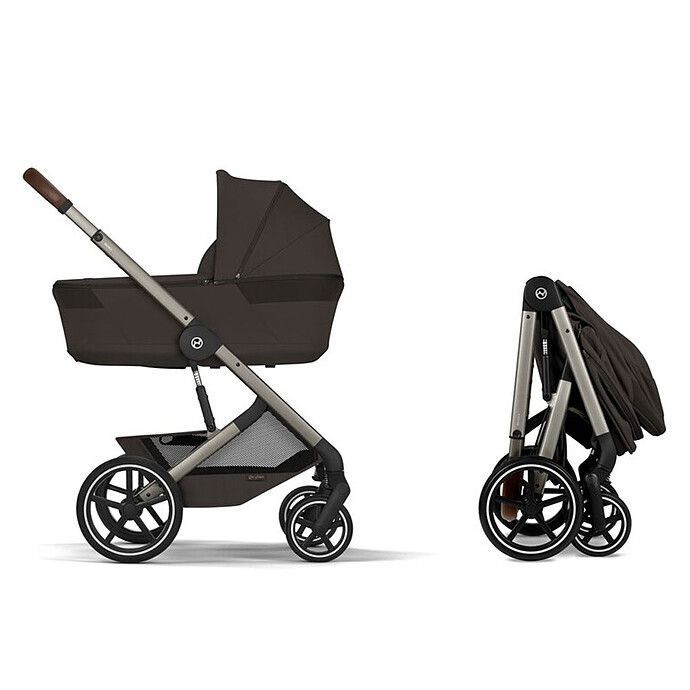 Pack Poussette Balios S Lux 2026 + Nacelle Pliable - Chocolate Brown (Cybex) - Image 2