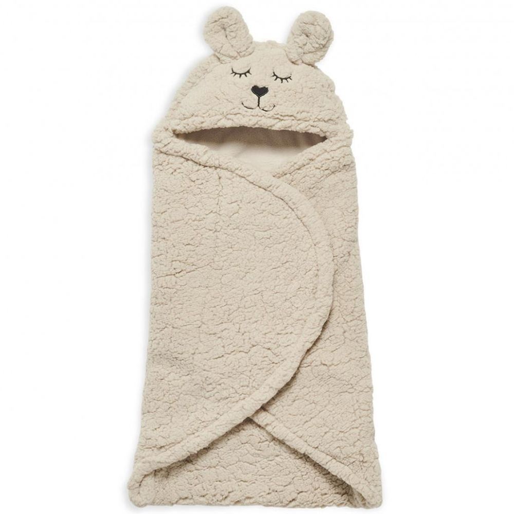 Couverture nomade Bunny nougat (100 x 105 cm) (Jollein) - Couverture