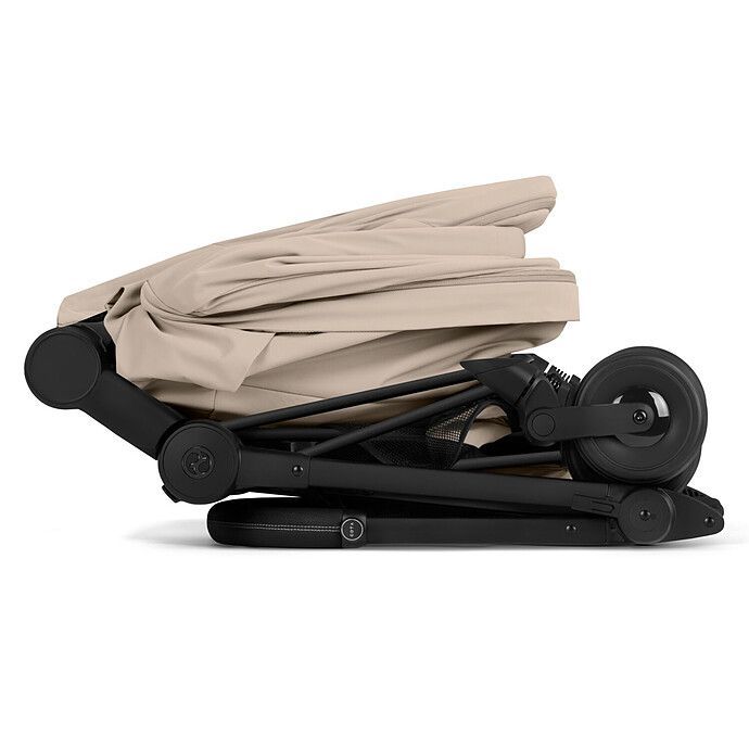 Pack Poussette Coyä Confort 2026 Matt Black + Nacelle Pliable- Cozy Beige (Cybex) - Image 4
