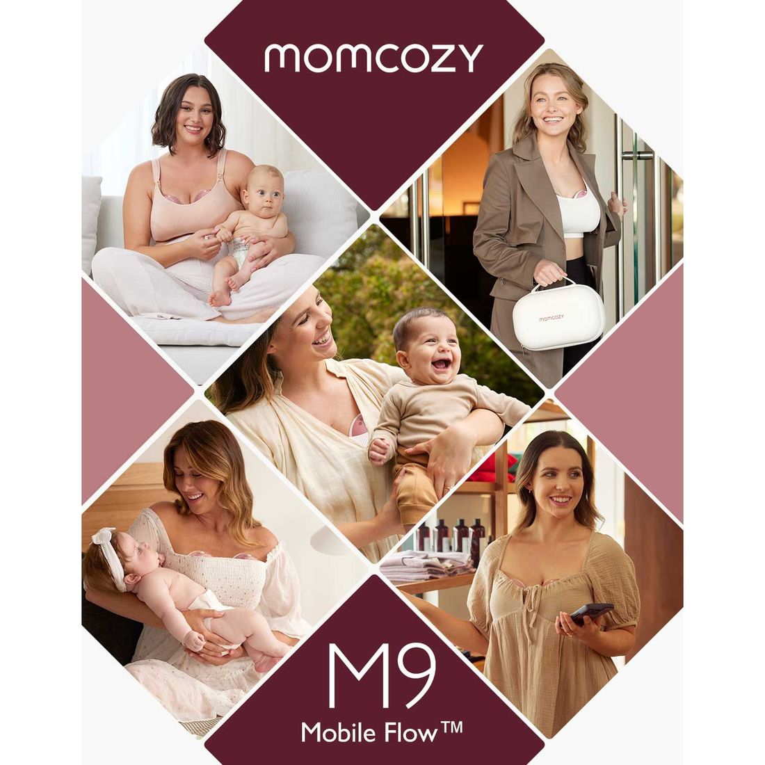 Tire-lait double mobile M9 (Momcozy) - Image 6