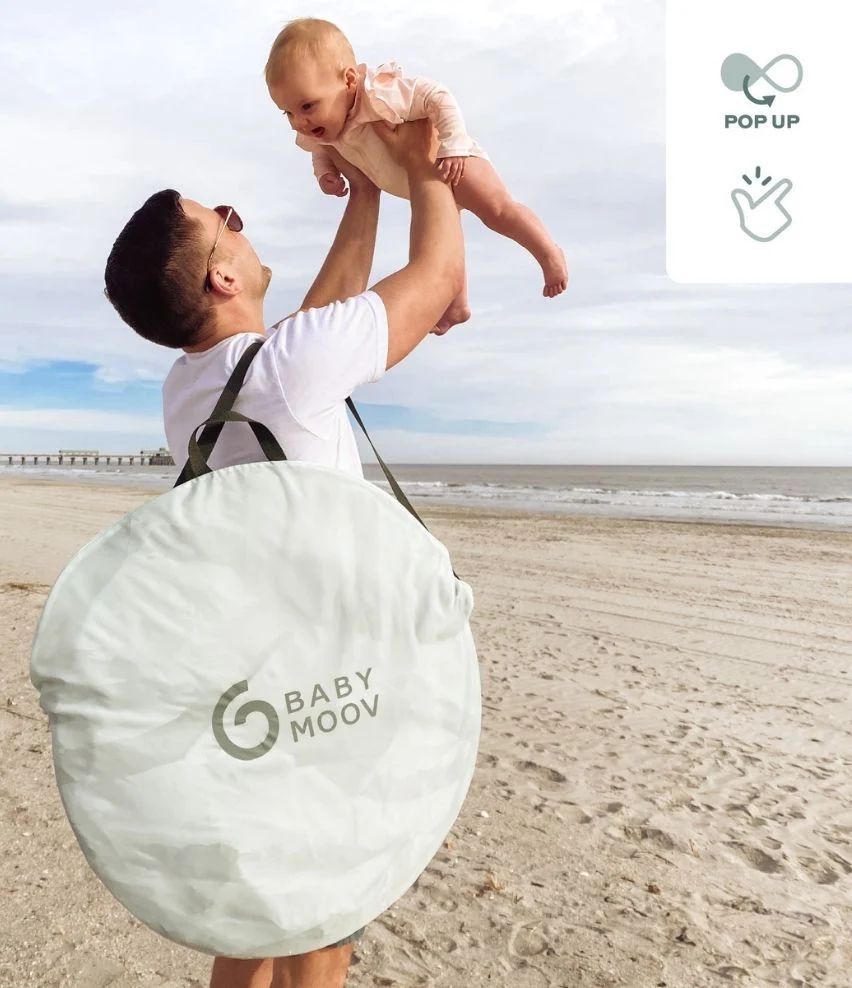Tente Anti-UV rafraichissante Moov & Protect Green Lagoon (Babymoov) - Image 6