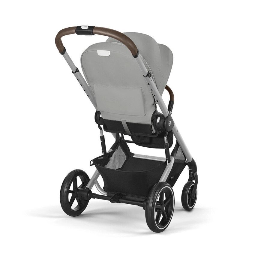 Poussette compacte Balios S Lux silver/stone grey - Gris (Cybex) - Image 3