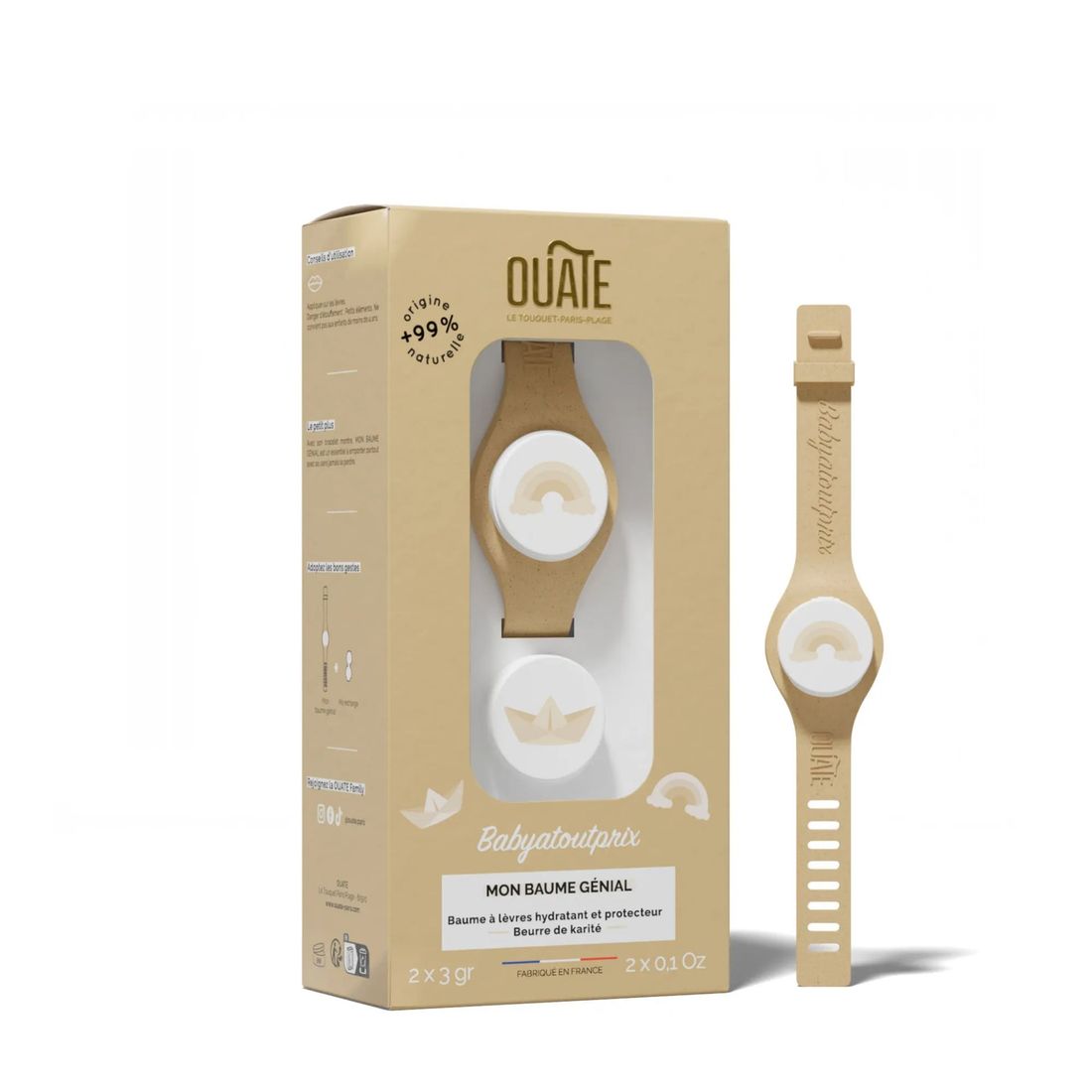 Ouate - Mon baume génial @babyatoutprix (Ouate) - Couverture