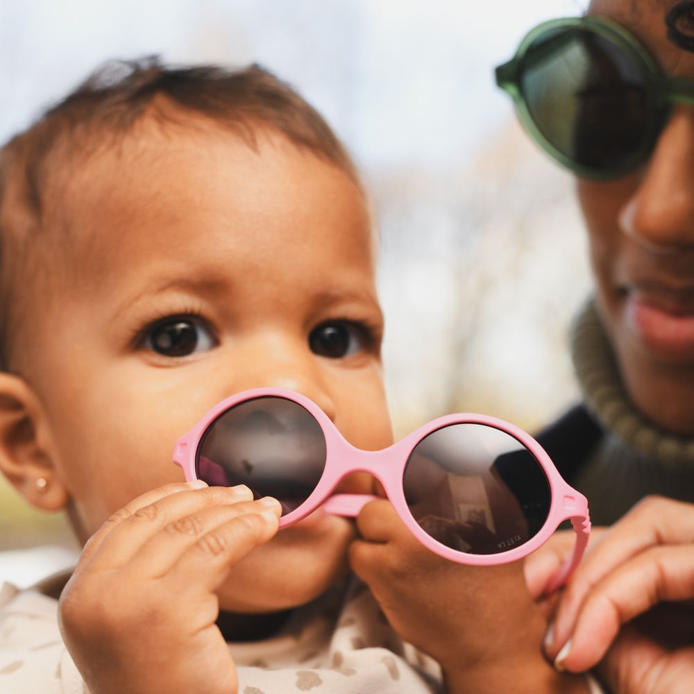 Lunettes de soleil Diabola rose pivoine (0-12 mois) (KI ET LA) - Image 6