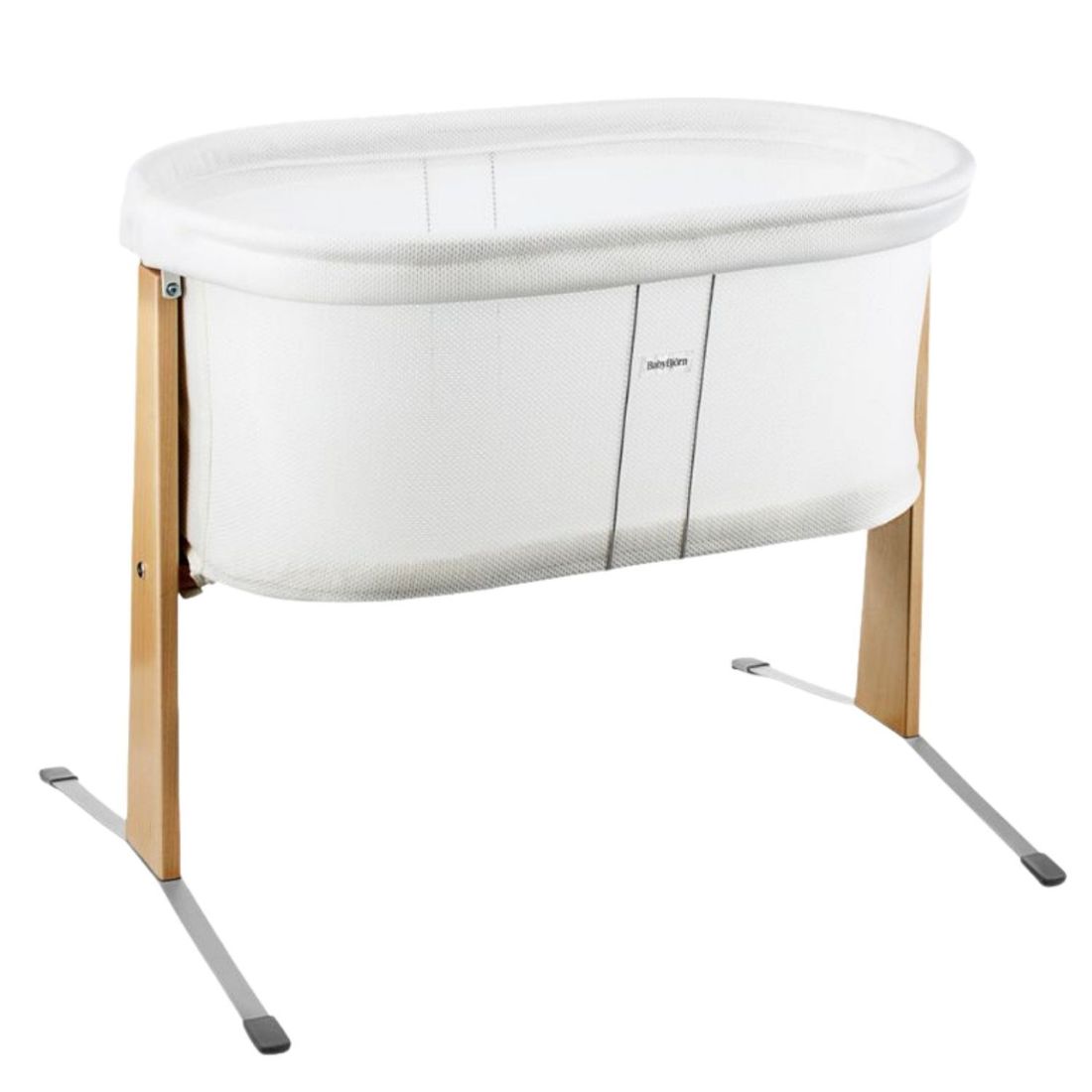Berceau moderne en bois blanc (BabyBjörn) - Image 1
