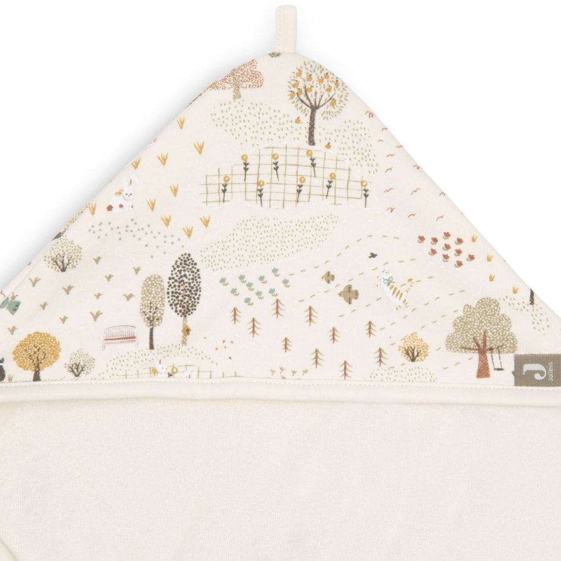 Cape de bain Tiny Park (75 x 75 cm) (Jollein) - Image 7