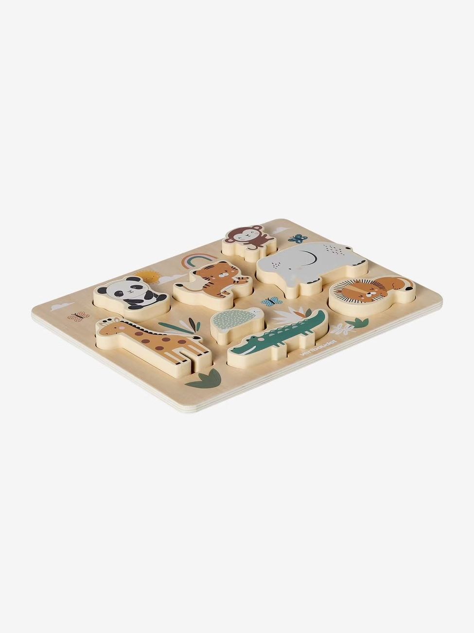 Puzzle chunky TANZANIE en bois FSC® bois (Vertbaudet) - Image 1