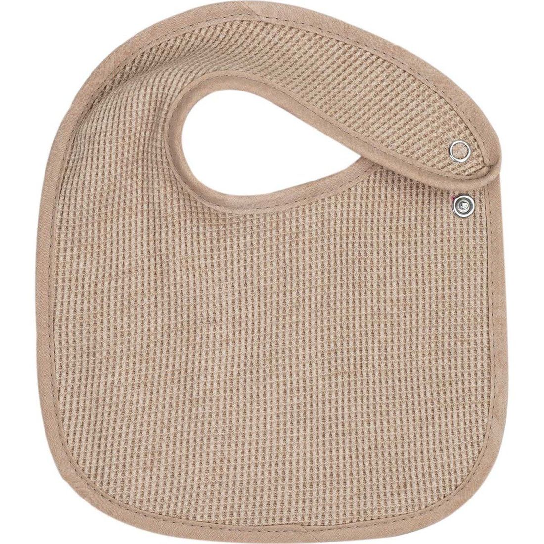 Lot de 6 bavoirs de naissance Nid d'abeille Beige-Choco (Trois Kilos Sept) - Image 4