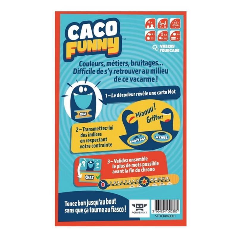 Caco funny - jeu cooperatif (Blue Orange) - Image 1