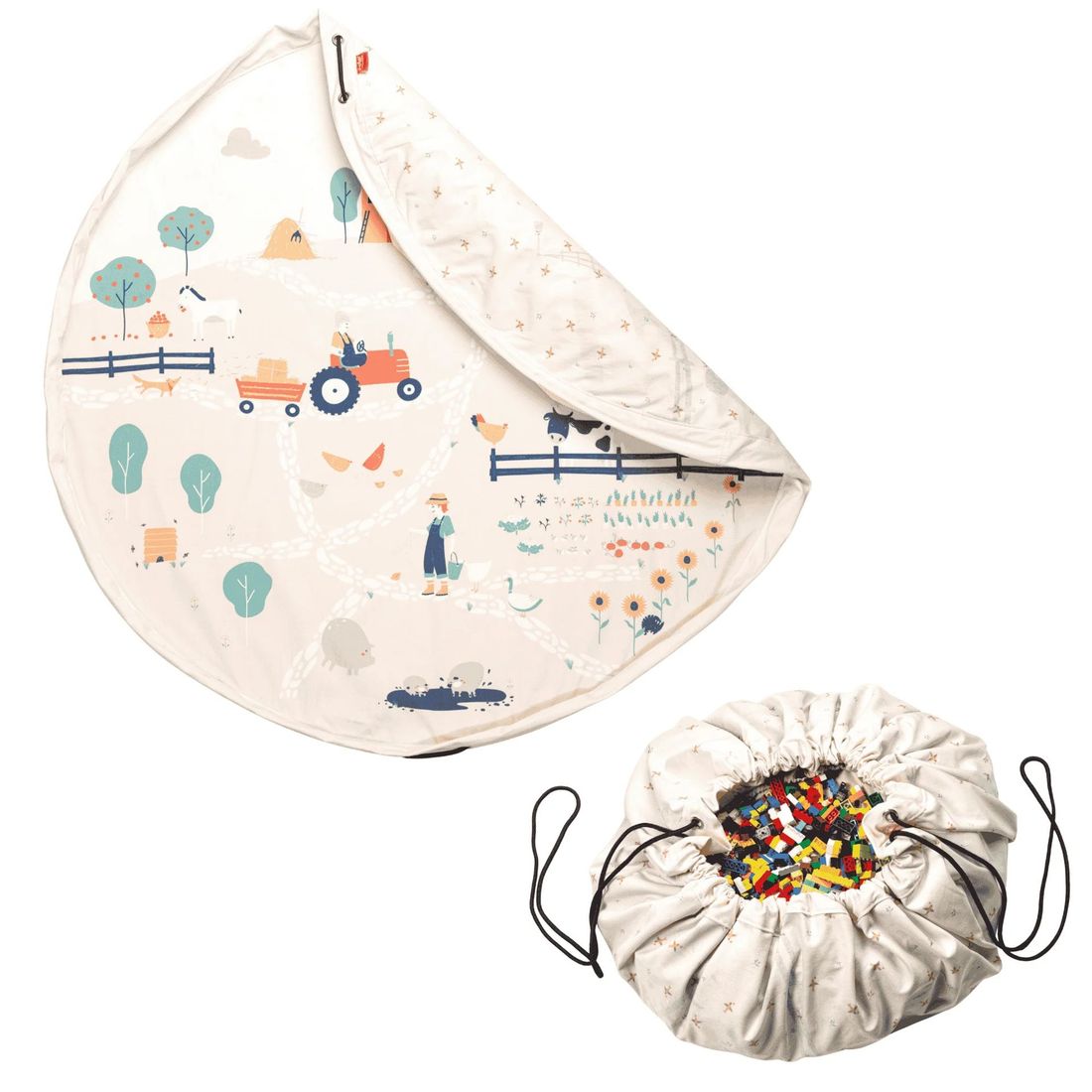 playmat & toy bag - farm (Play & Go) - Image 1