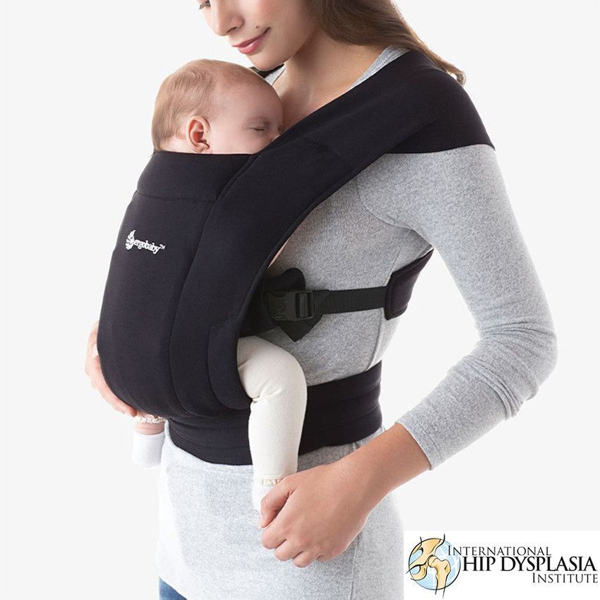 Porte-bébé Embrace - Pure Black - Noir (Ergobaby) - Couverture