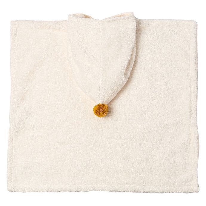Poncho de Bain So Cute - Natural (Nobodinoz) - Image 1