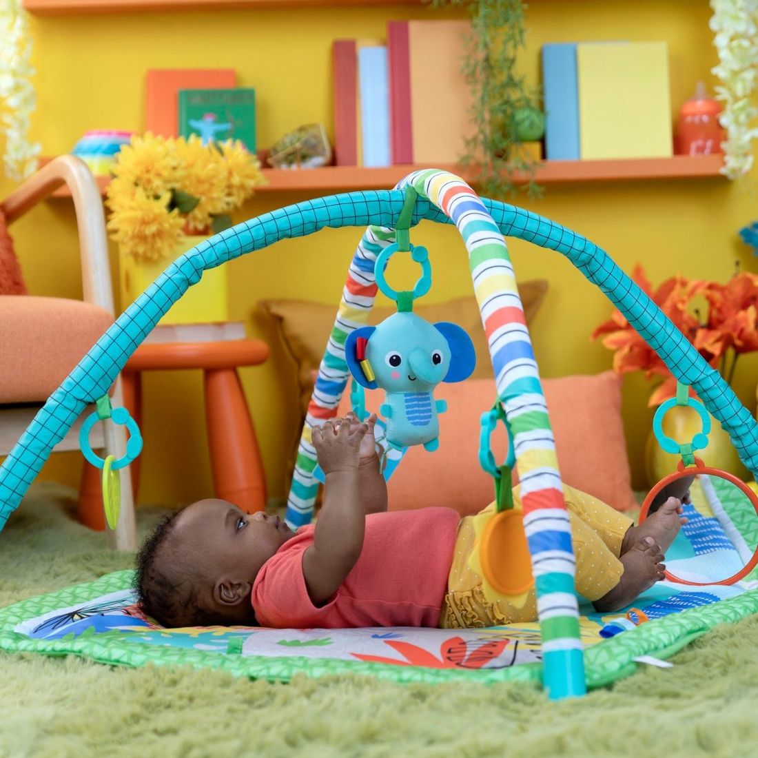 Tapis d'éveil et d'activités Jungle Vert (Kids2) - Image 3