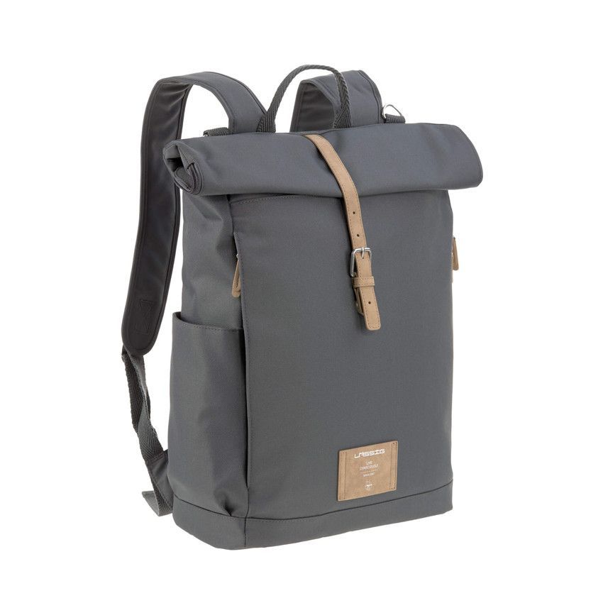 Sac à langer Rolltop Up - Anthracite - Gris (Lassig) - Image 1