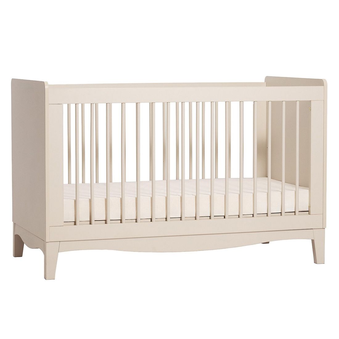 Lit Bébé Evolutif Lille Beige Cachemire - 140 x 70 cm (Nina Bien) - Image 1