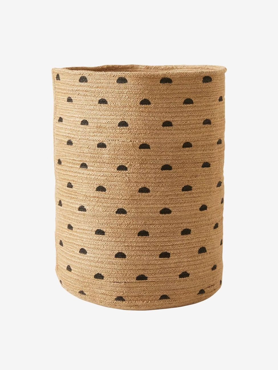 Panier de rangement XL en jute Ethnique naturel (Vertbaudet) - Image 3