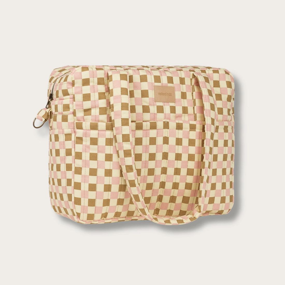 Sac à langer imperméable Hyde Park - Yellow Pink Mosaic (Nobodinoz) - Couverture