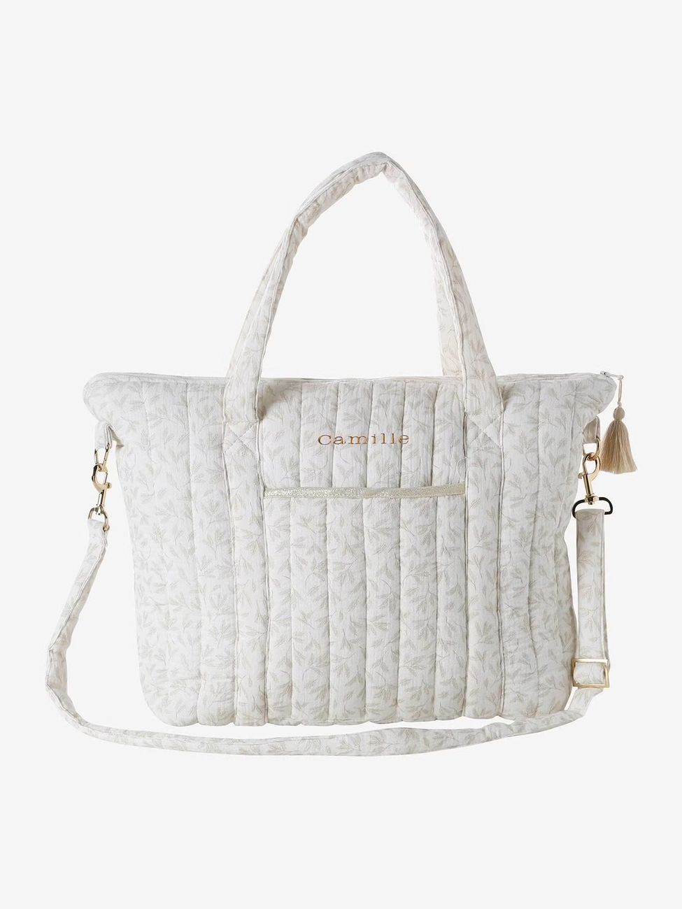 Sac à langer en gaze de coton Plume hygge (Vertbaudet) - Couverture
