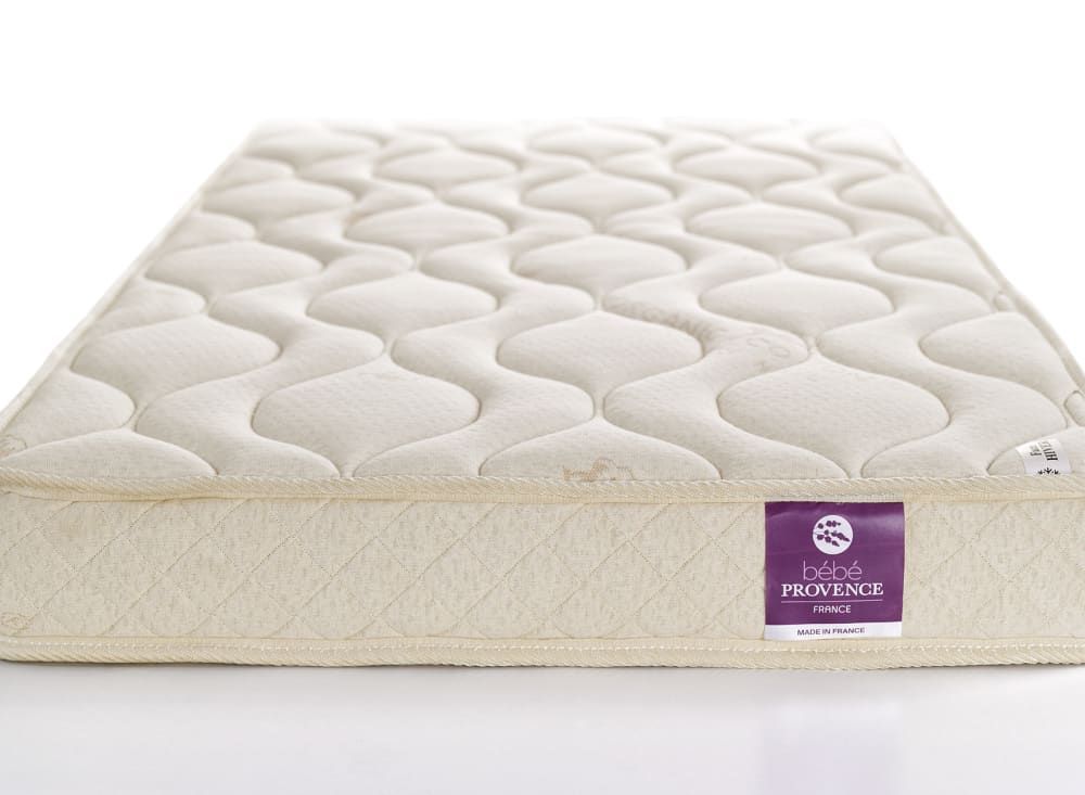 Matelas 70x140 Bio - ép. 12cm - mousse haute densité - confort (Nateo Concept) - Image 1