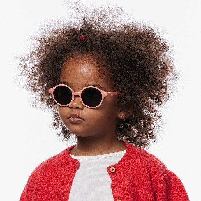 Lunettes de Soleil Baby #D 0/3 Ans - Apricot (IZIPIZI) - Image 1