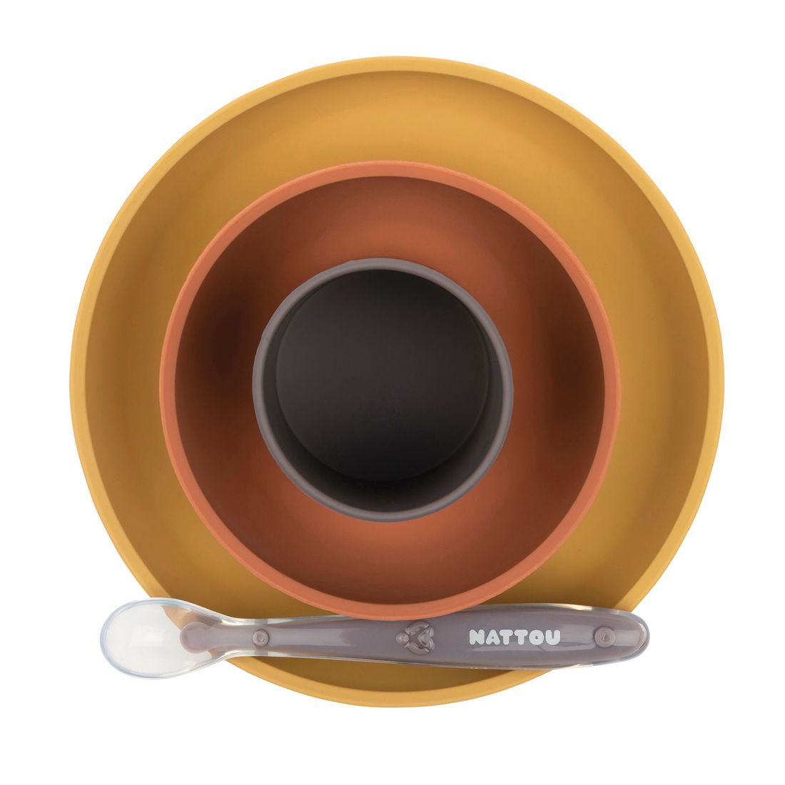 Coffret de repas 4 pièces (Nattou) - Image 1
