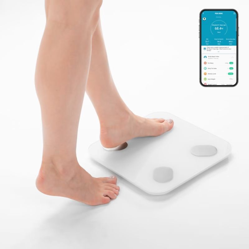 Pèse-personne connecté, 18 mesures corporelles pour un suivi précis de la santé (Lanaform) - Couverture