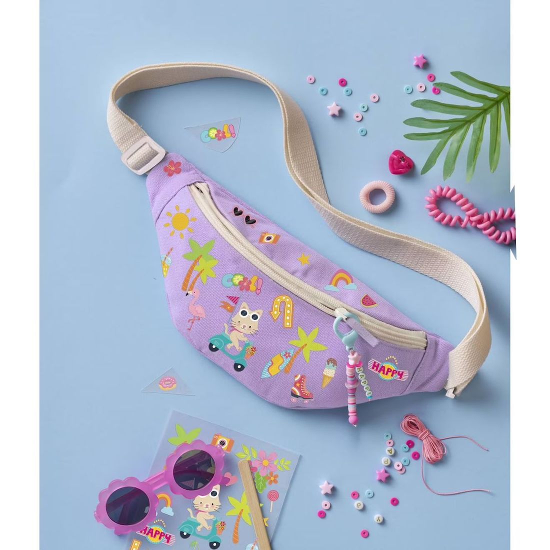 Janod - Sac Banane À Personnaliser Multicolore
