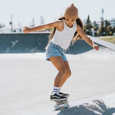 Skateboard bleu marine (Banwood) - Image 3