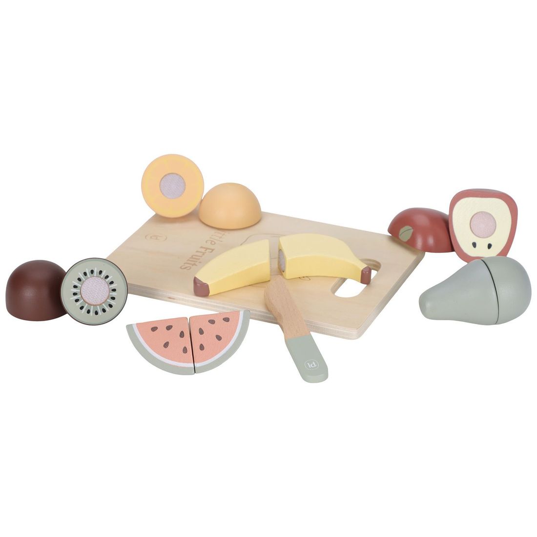 Fruits à découper en bois (Little Dutch) - Image 7