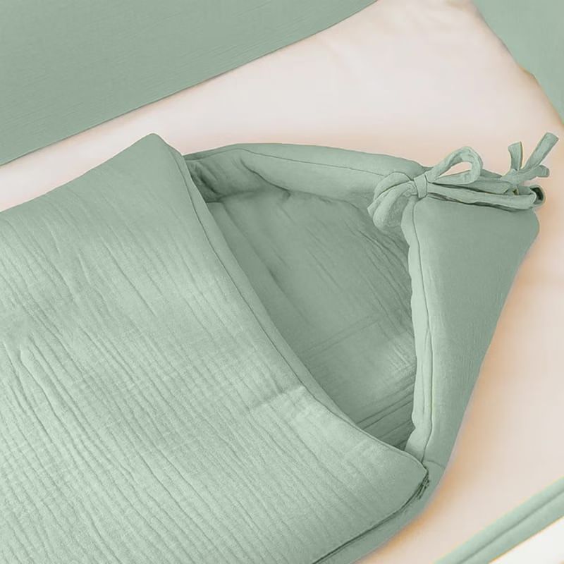 Nid d'ange en coton bio vert (Papate) - Image 3